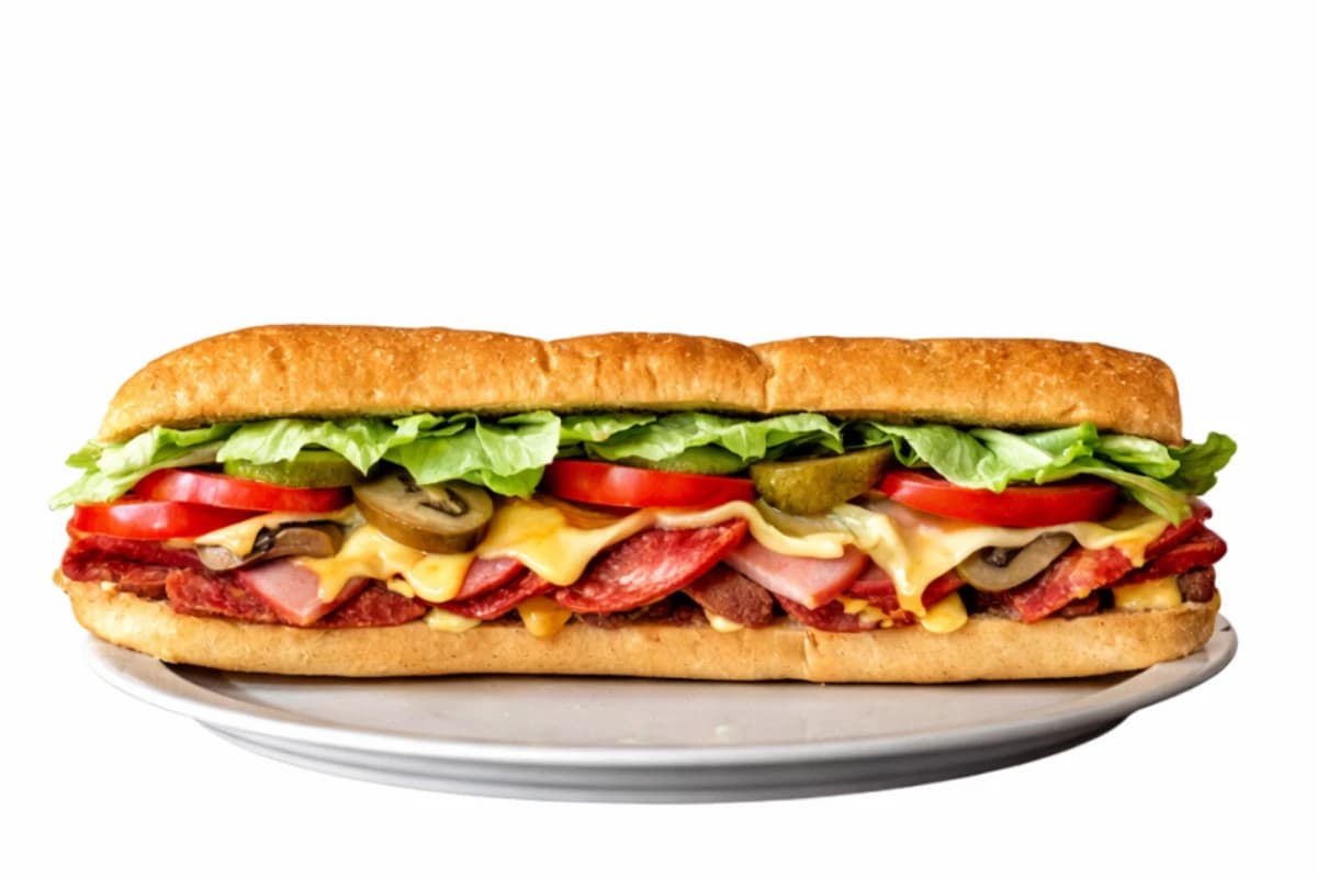 Frischer Croque aus dem Ofen